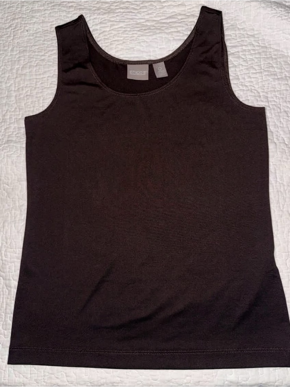 Chico's Classic Brown Scoop Tank